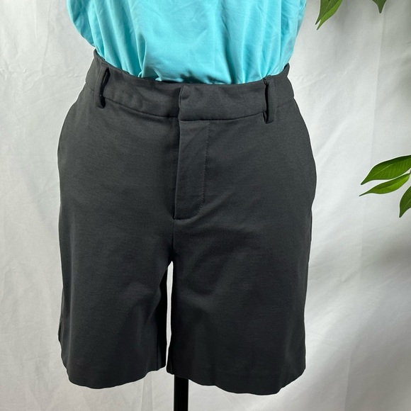 Liverpool Kelsey Bermuda Trouser Knit Black Size - Picture 10 of 11